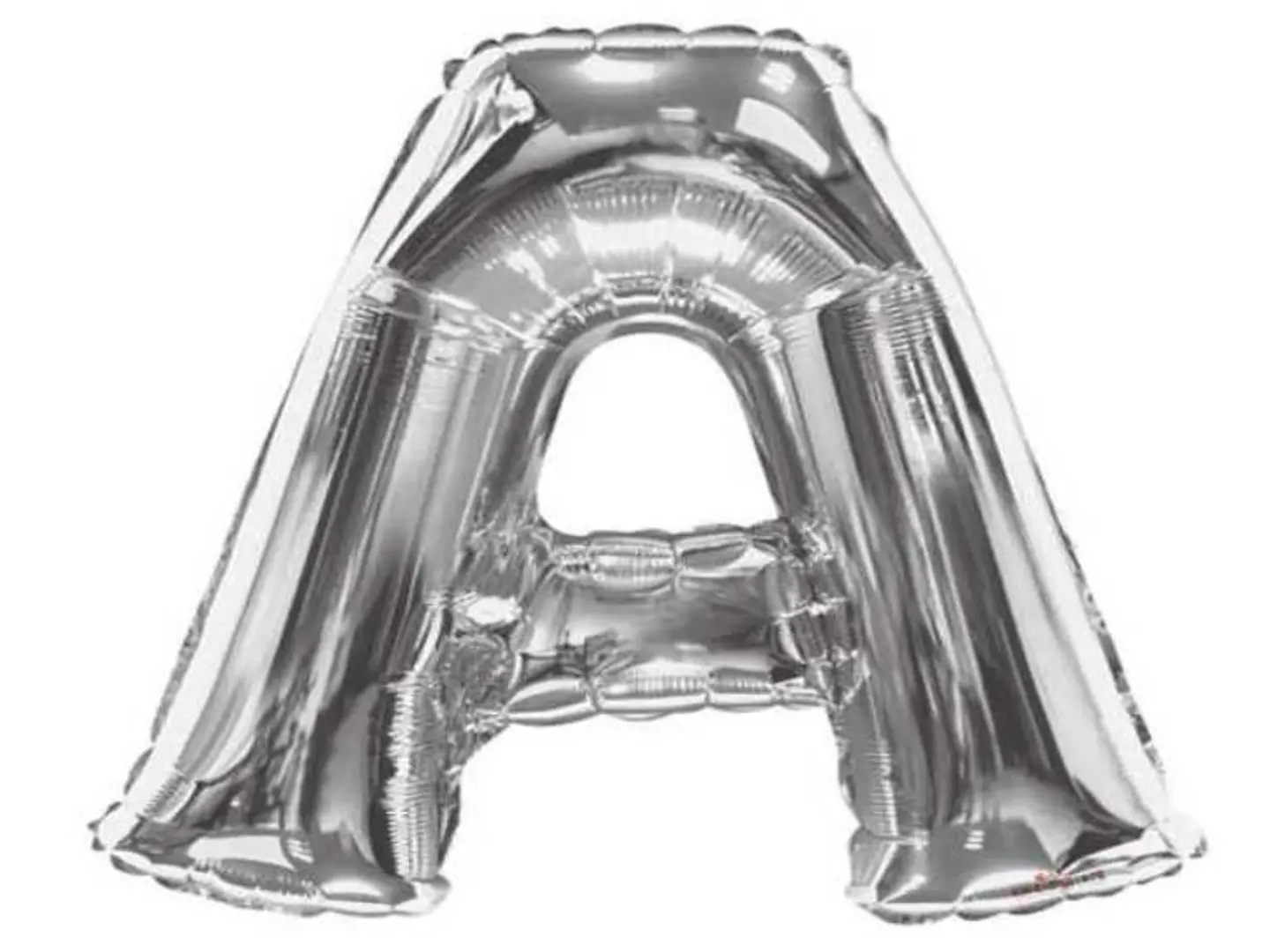 Letter A Helium Tin