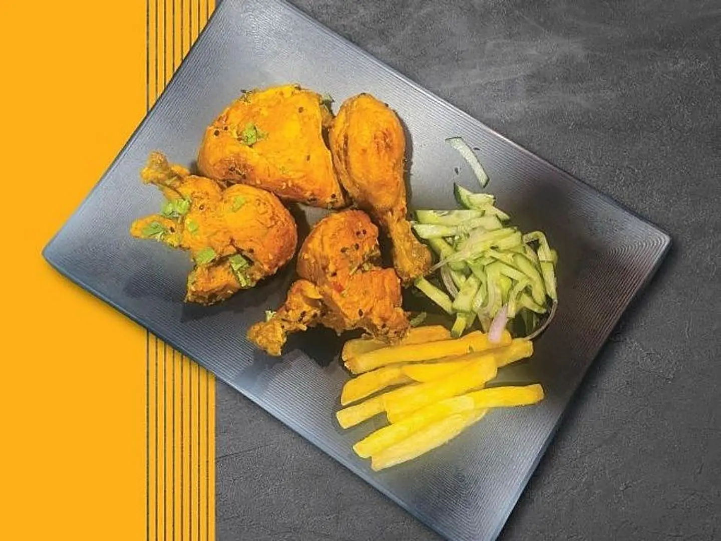 بروست بالبخار نصف اربع قطع