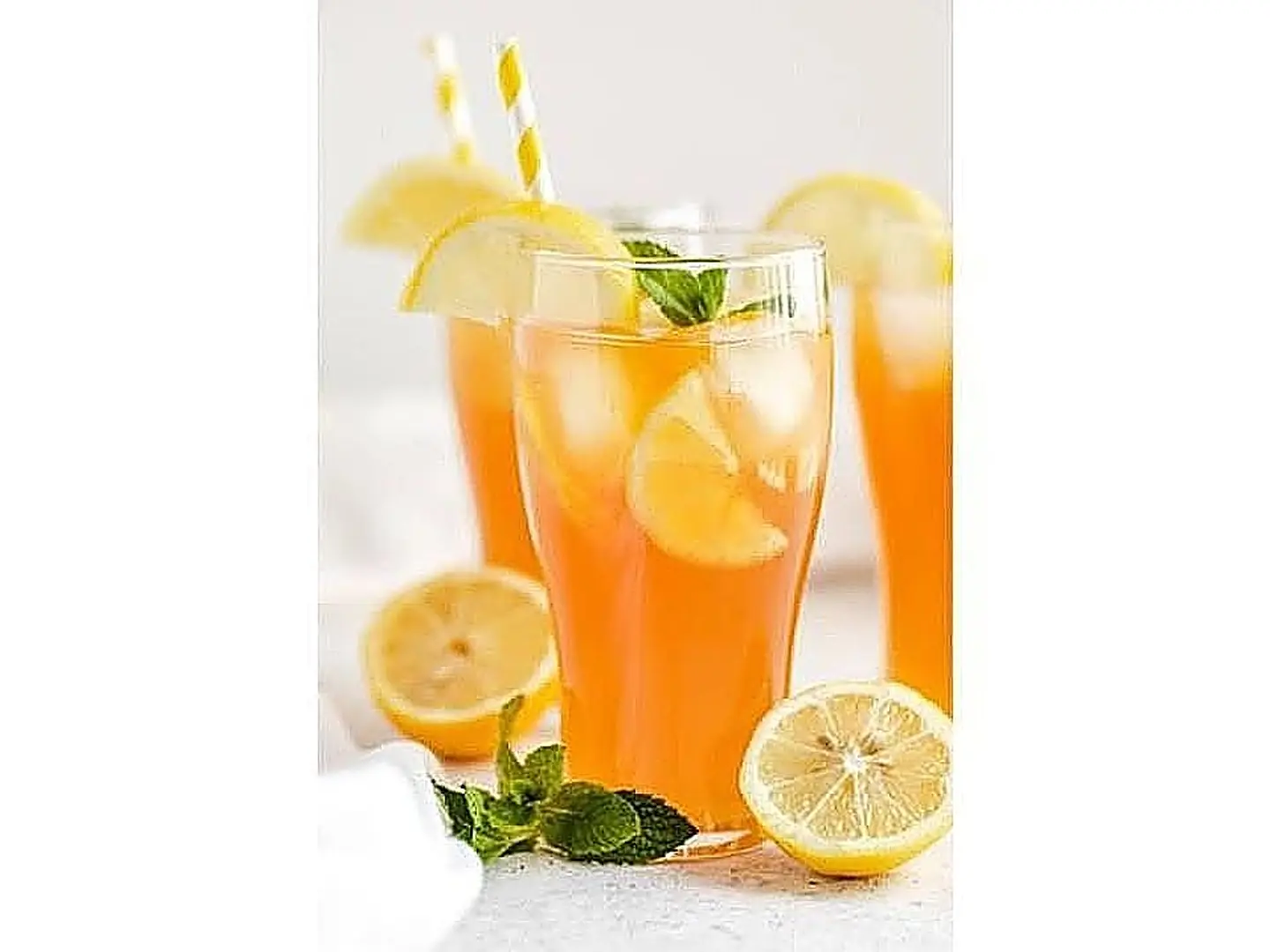 شاي مثلج بالليمون