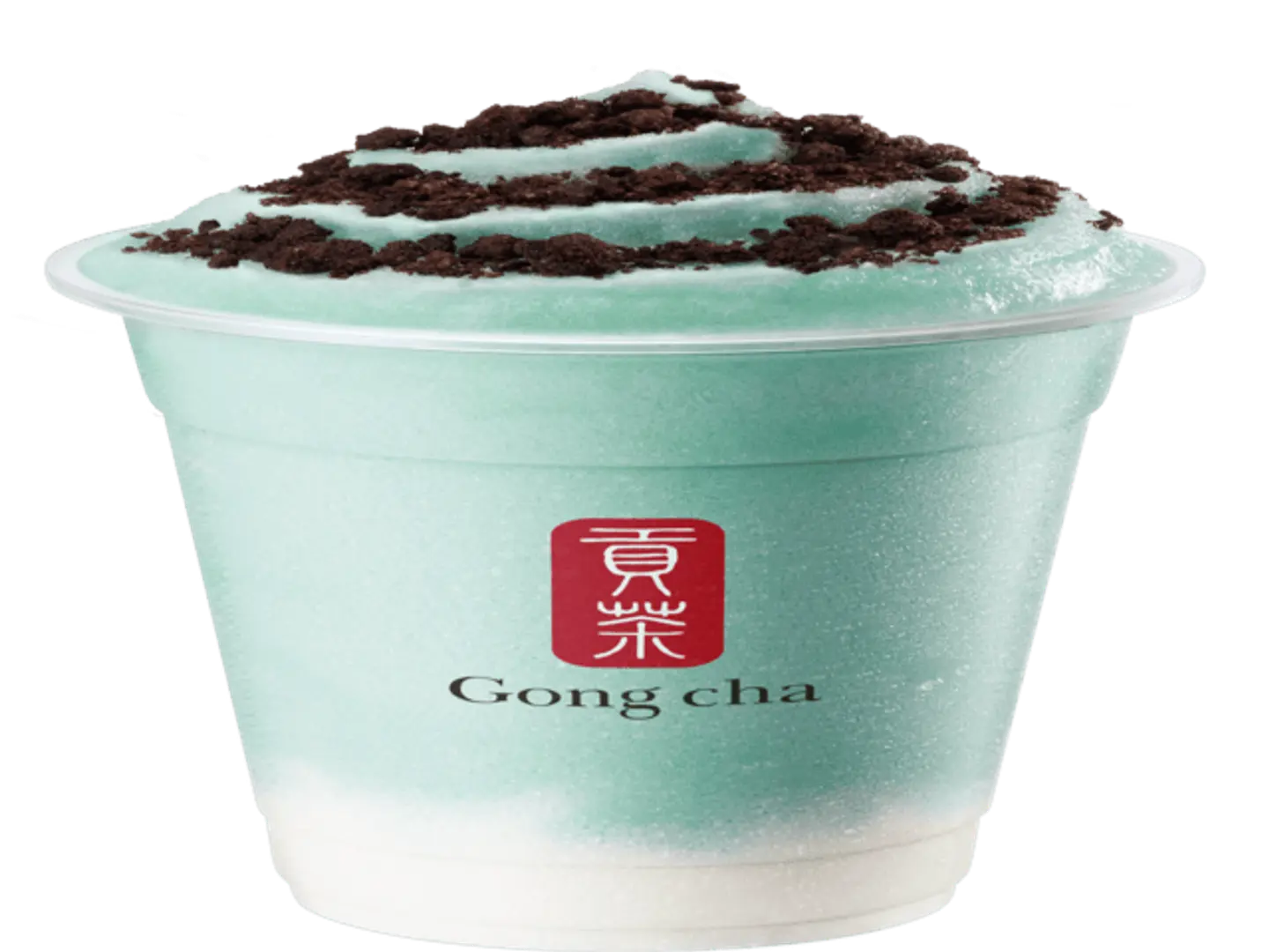 Mint Tea Frostino With Cookie Crumbs - Small