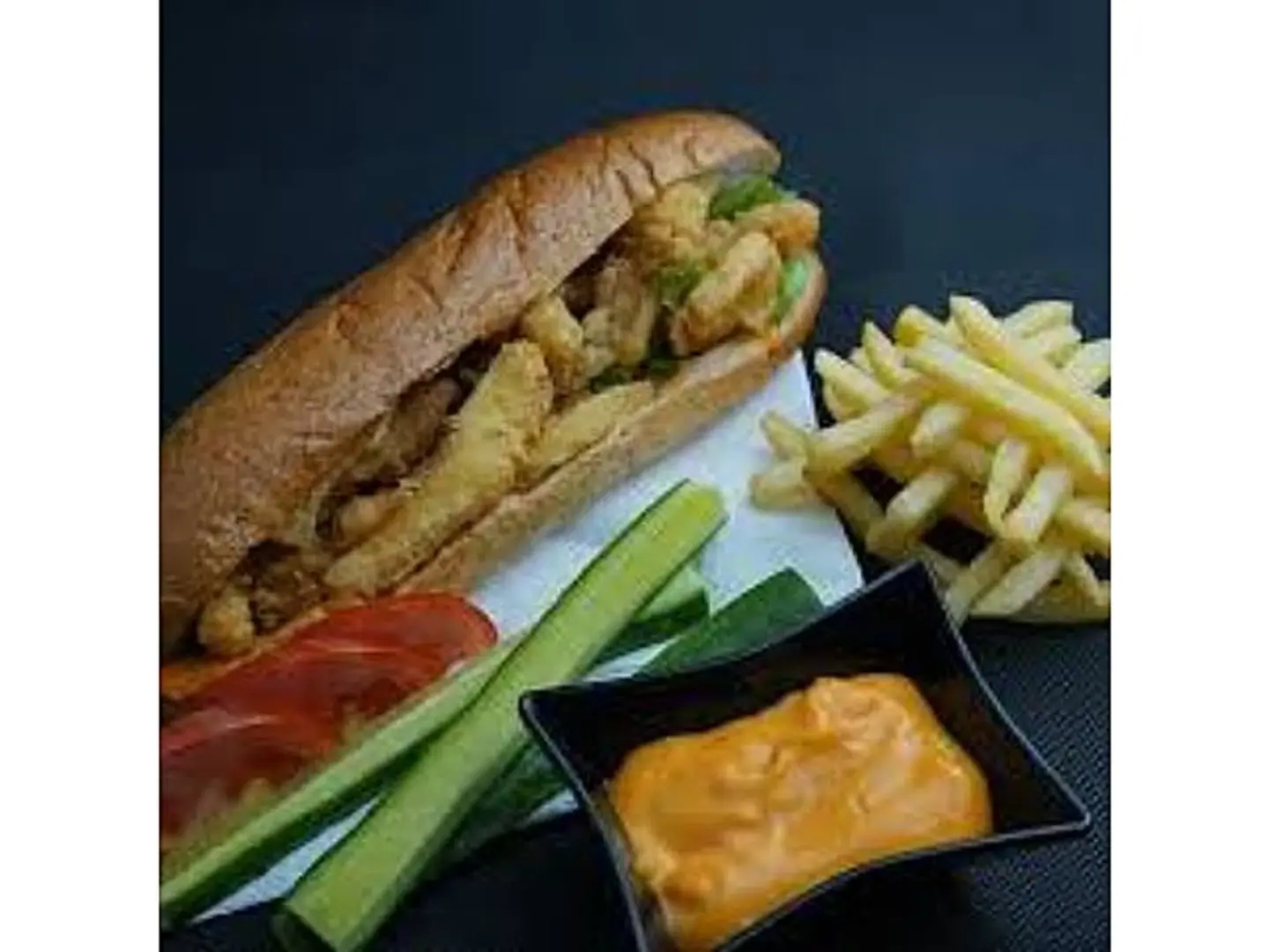 Fried Squid Sandwich