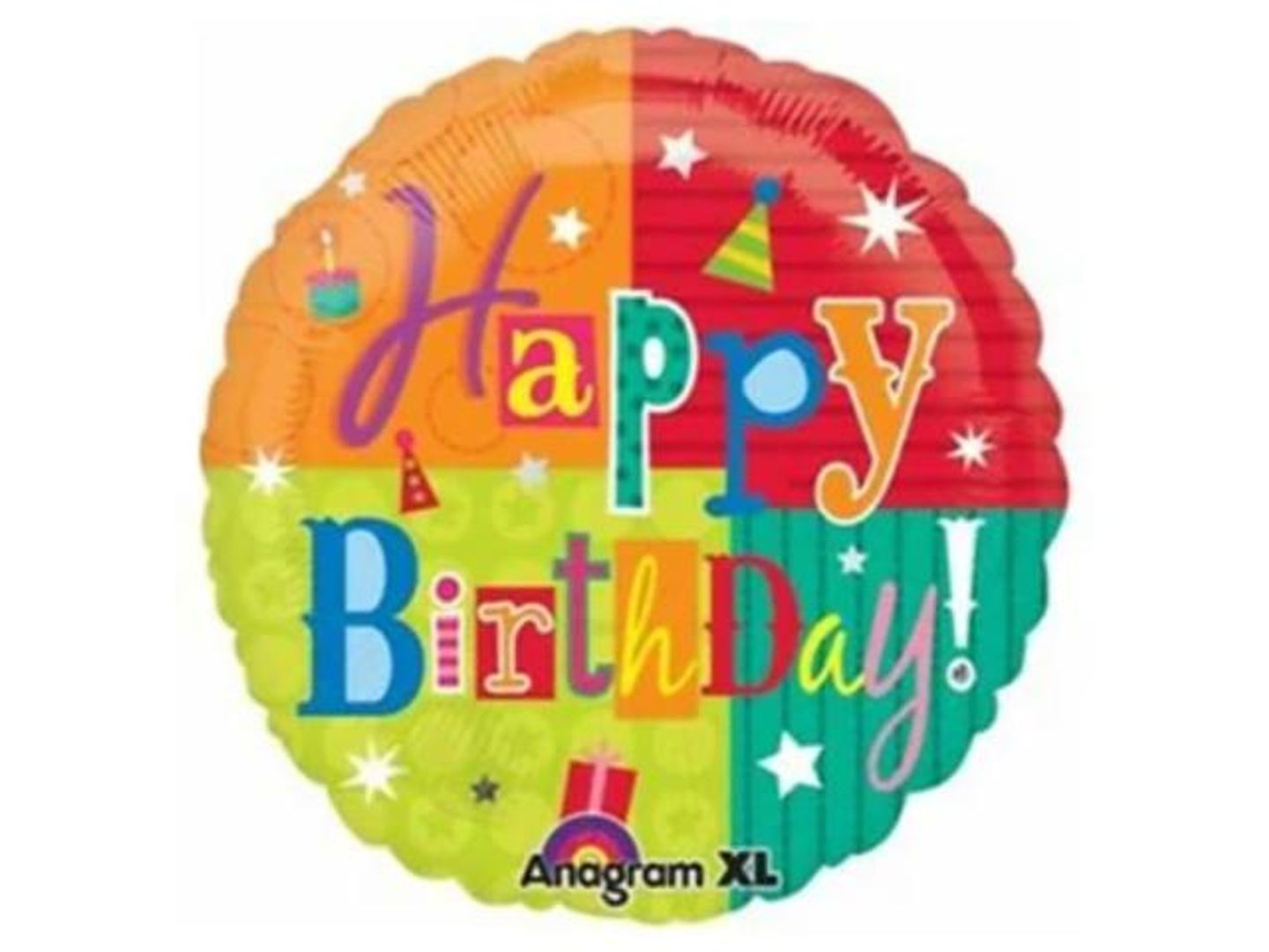Birthday Foil Helium Balloon 7