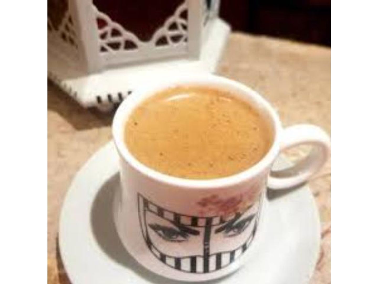 قهوه تركي بالحليب