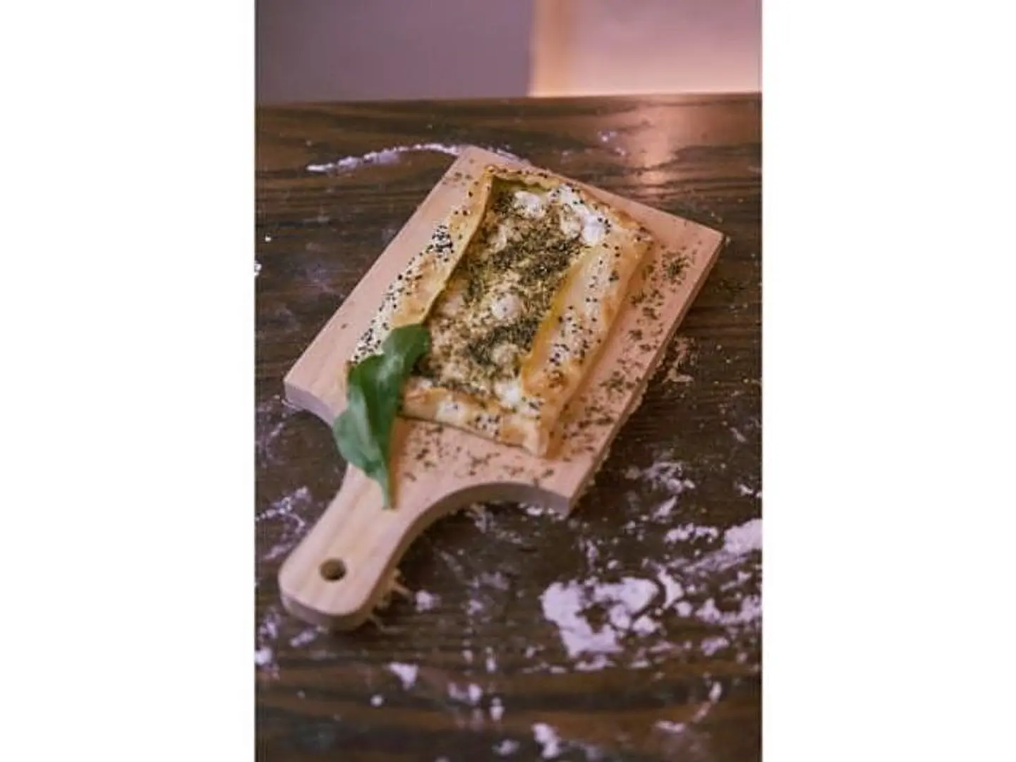فطيرة اللبنة زعتر
