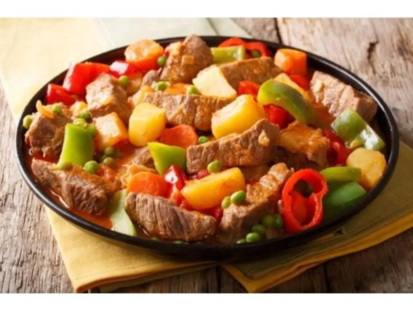 Edam With Meat
