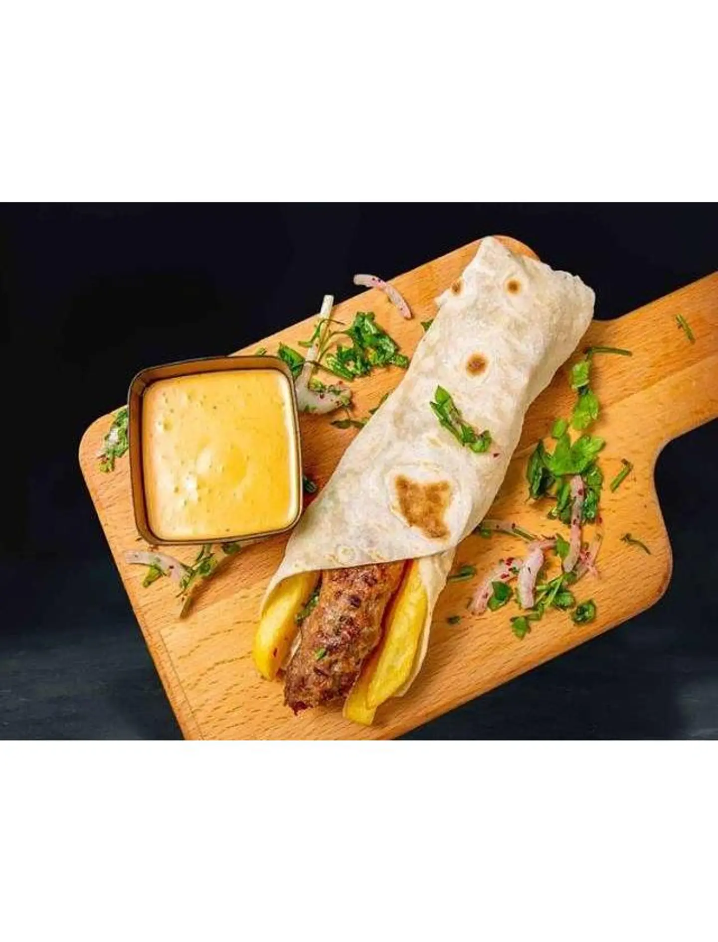 ساندوتش كباب لحم