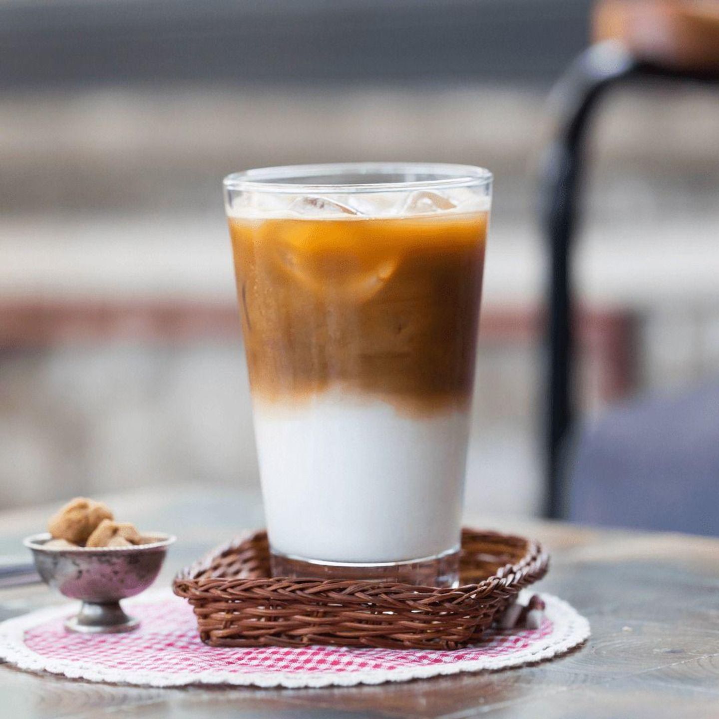 Iced Spanish Coffee Latte