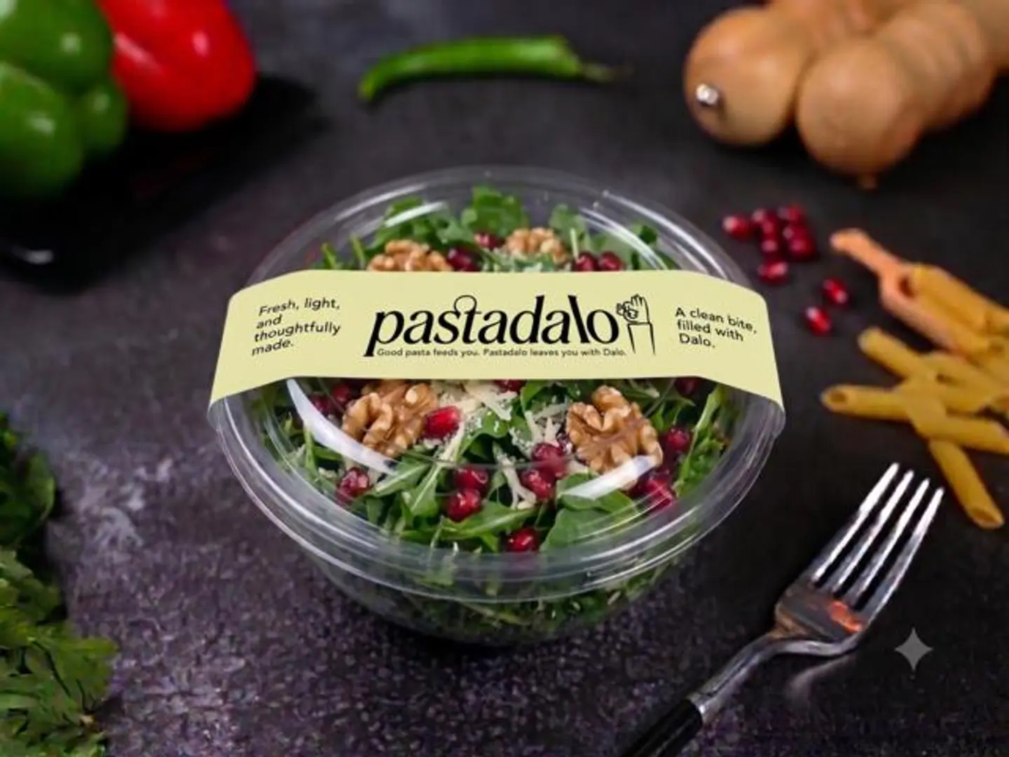 Rocket & Pomegranate Salad