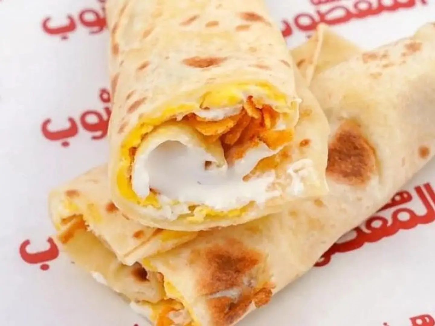 ساندوتش بيض جبن خبز جباتي