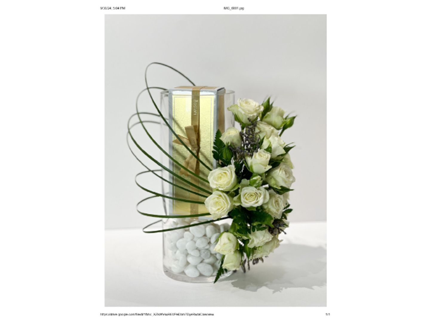 Vase And Chocolate