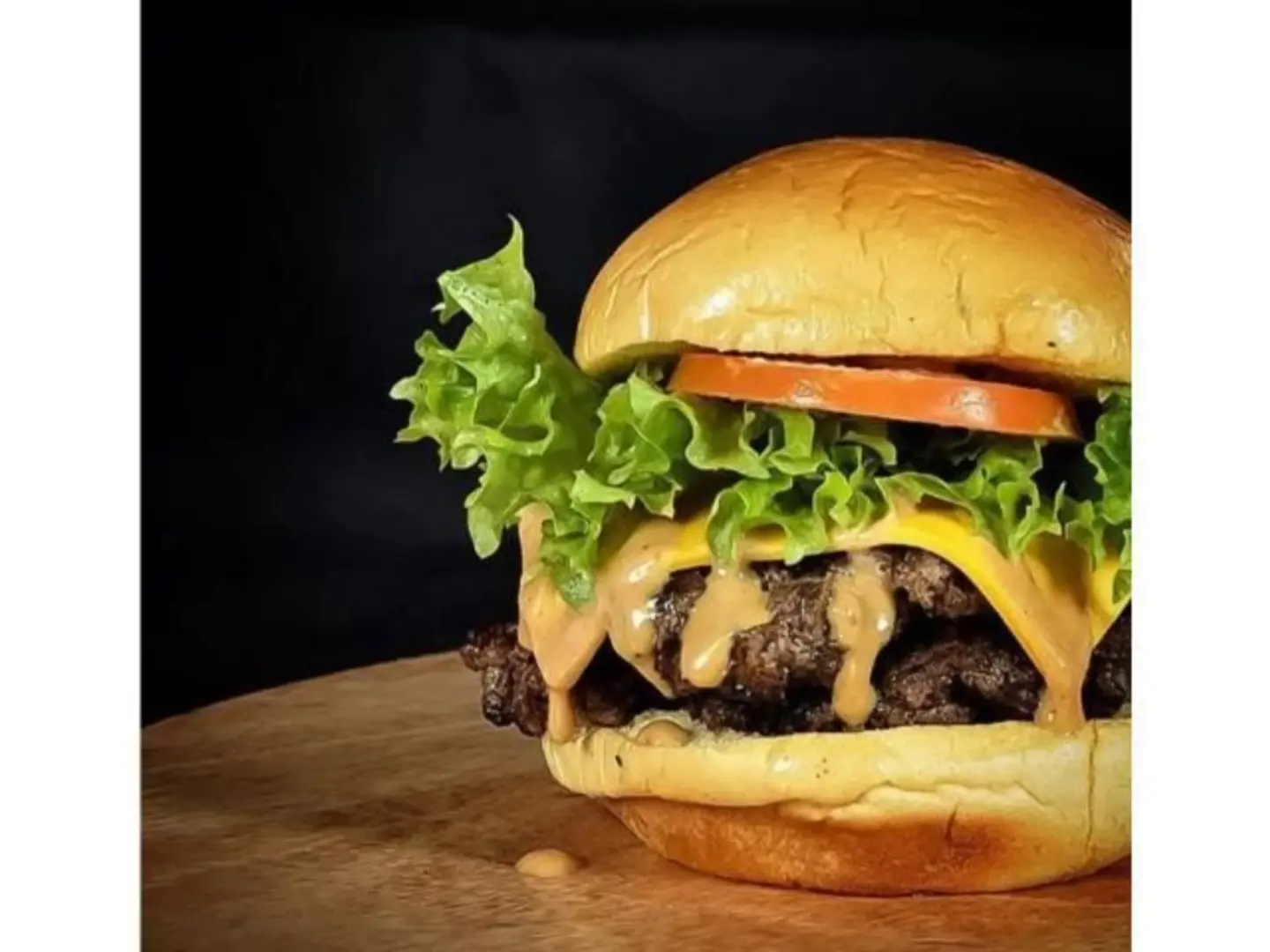 وجبة برجر لحم طازج