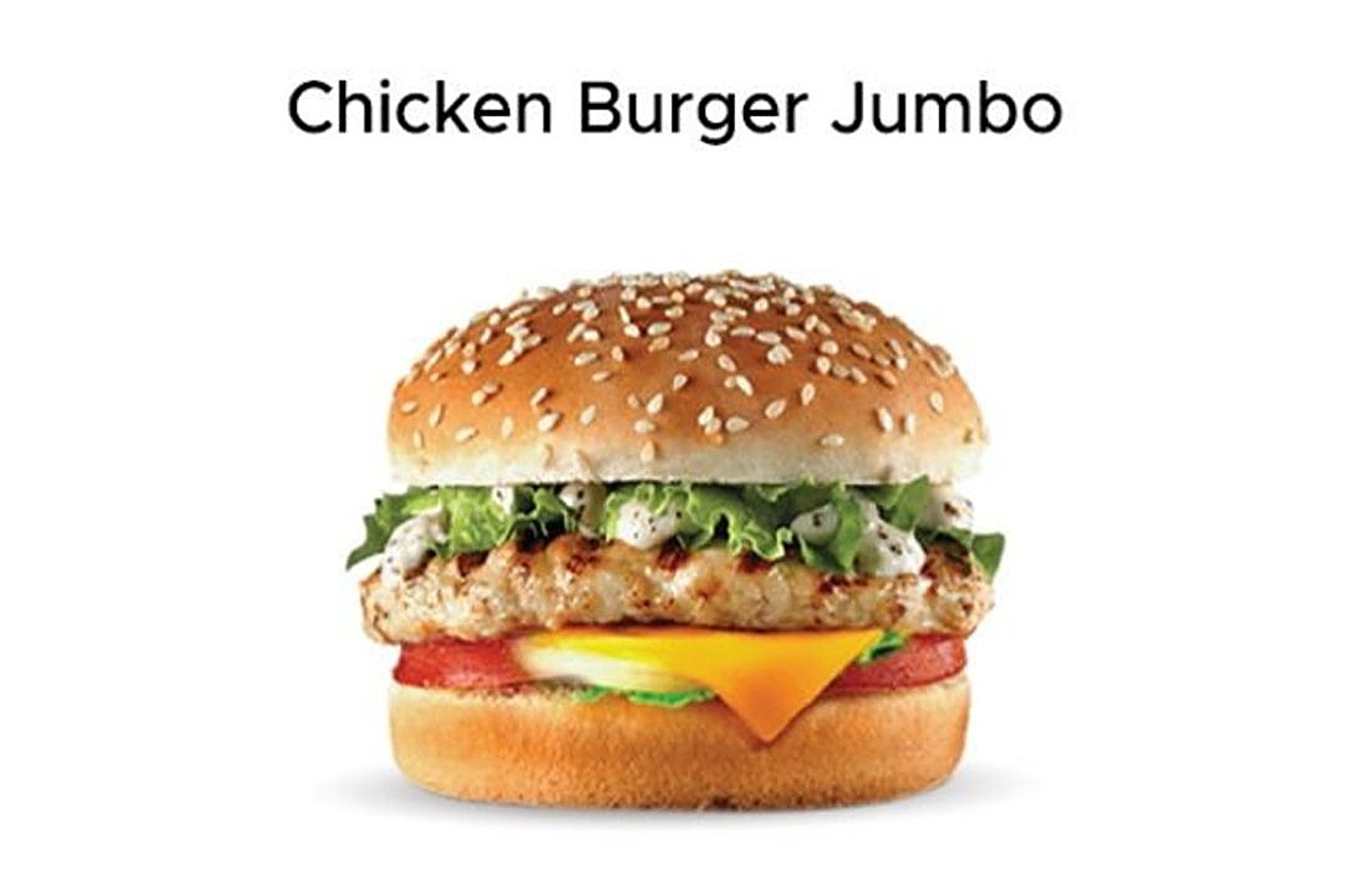Jumbo Chicken Burger