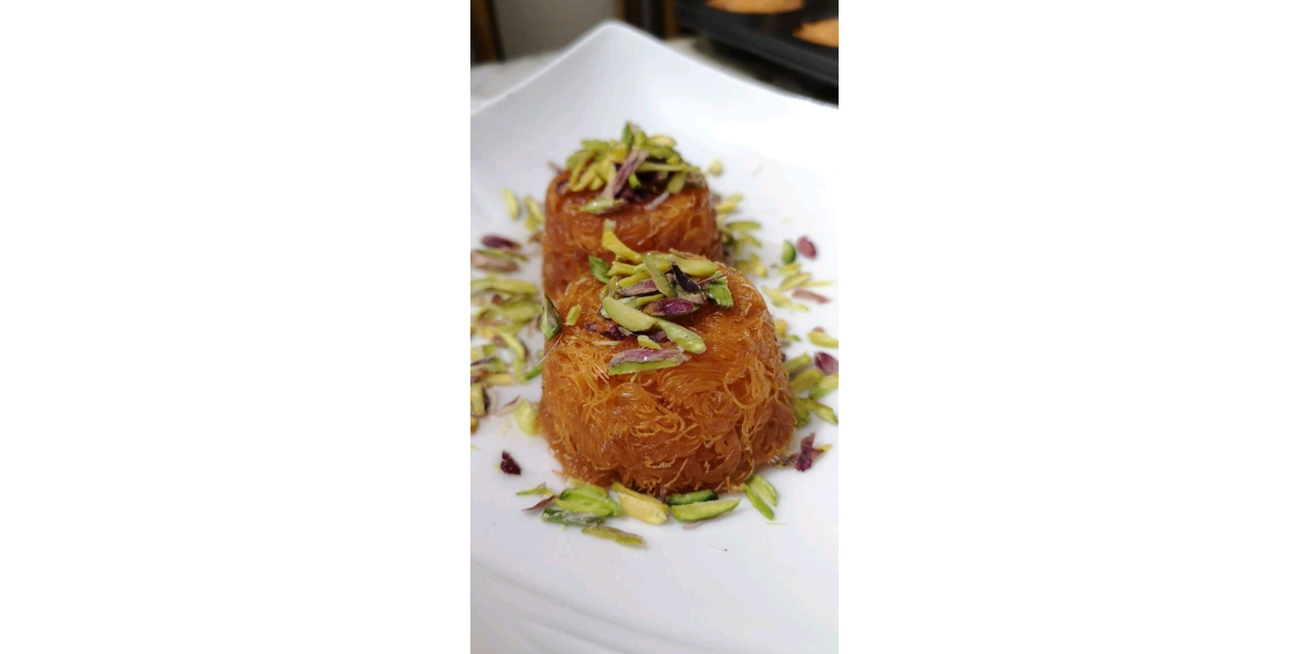 ميني كنافة الحليب المحموس