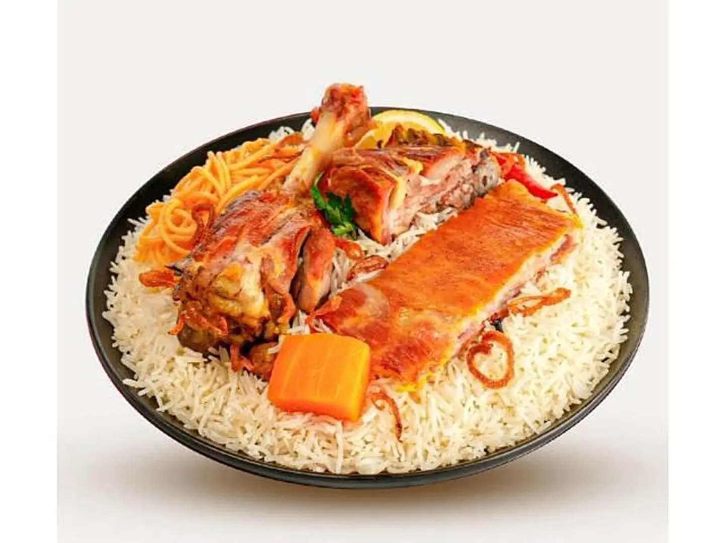 Quarter Tais With Mandi Rice