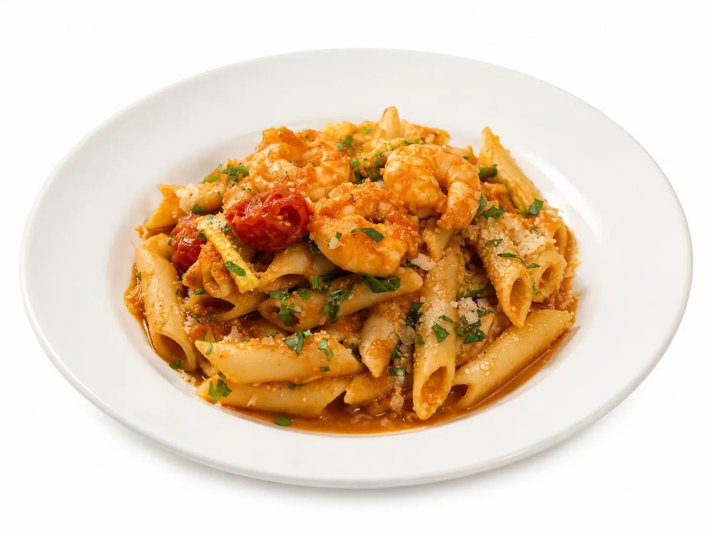 Shrimp Penne Arrabbiata