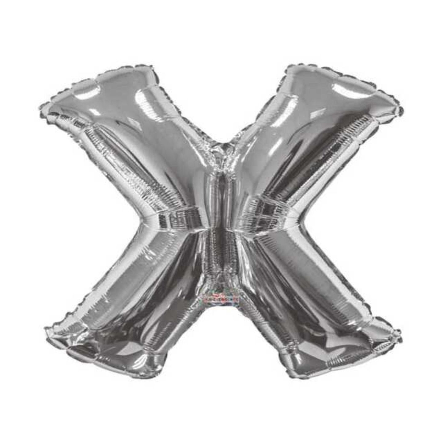Letter X Helium Tin