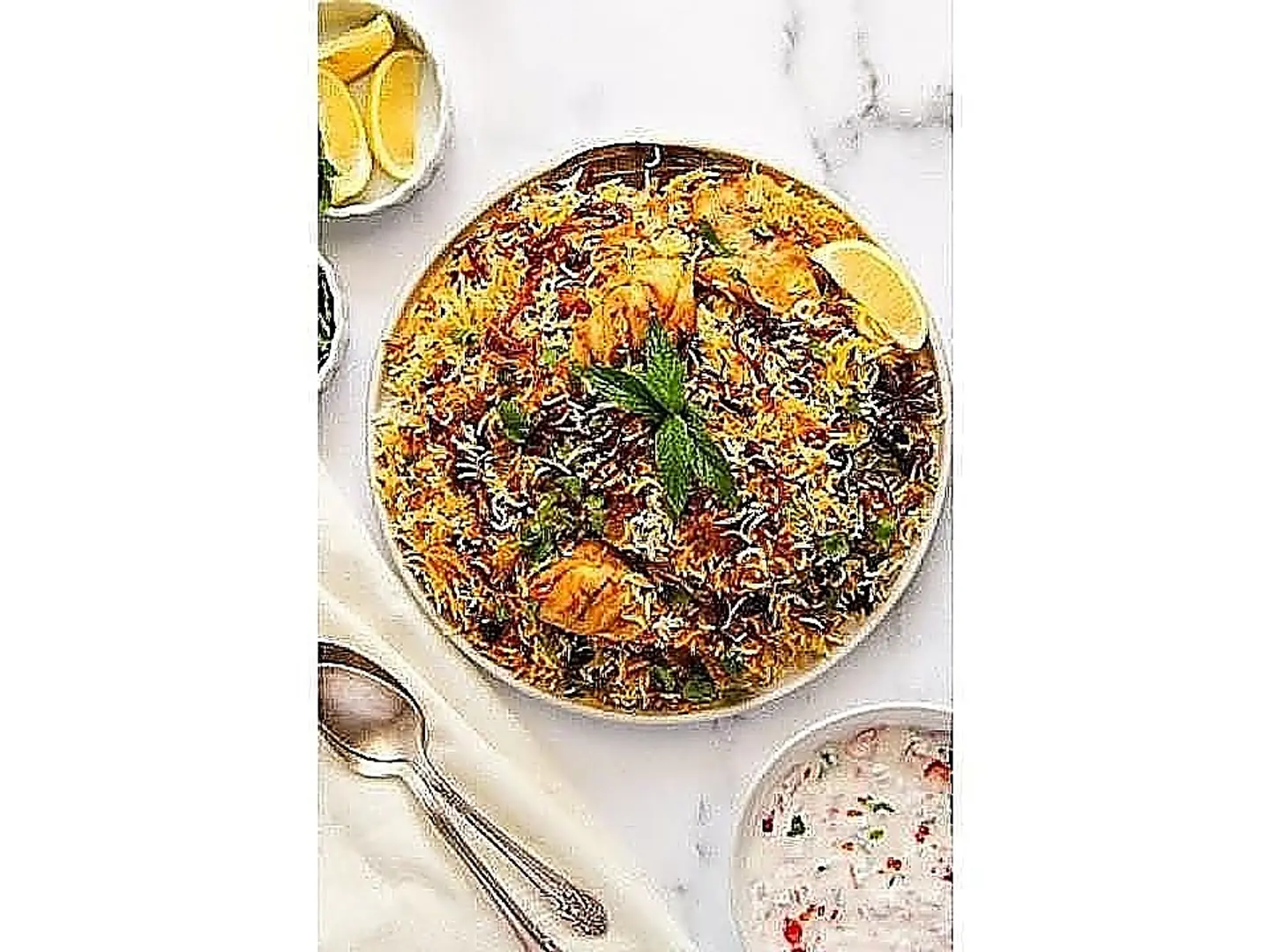 Biryani Chicken With Rice