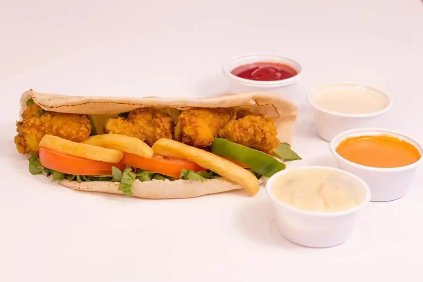 Shrimp Sandwich Meal