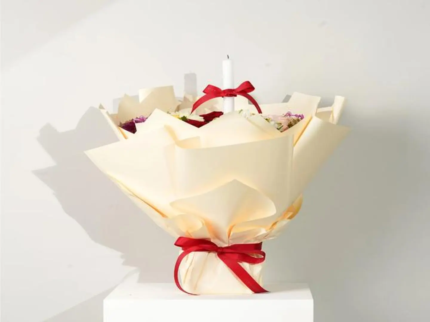 باقة شمعة الحديقة