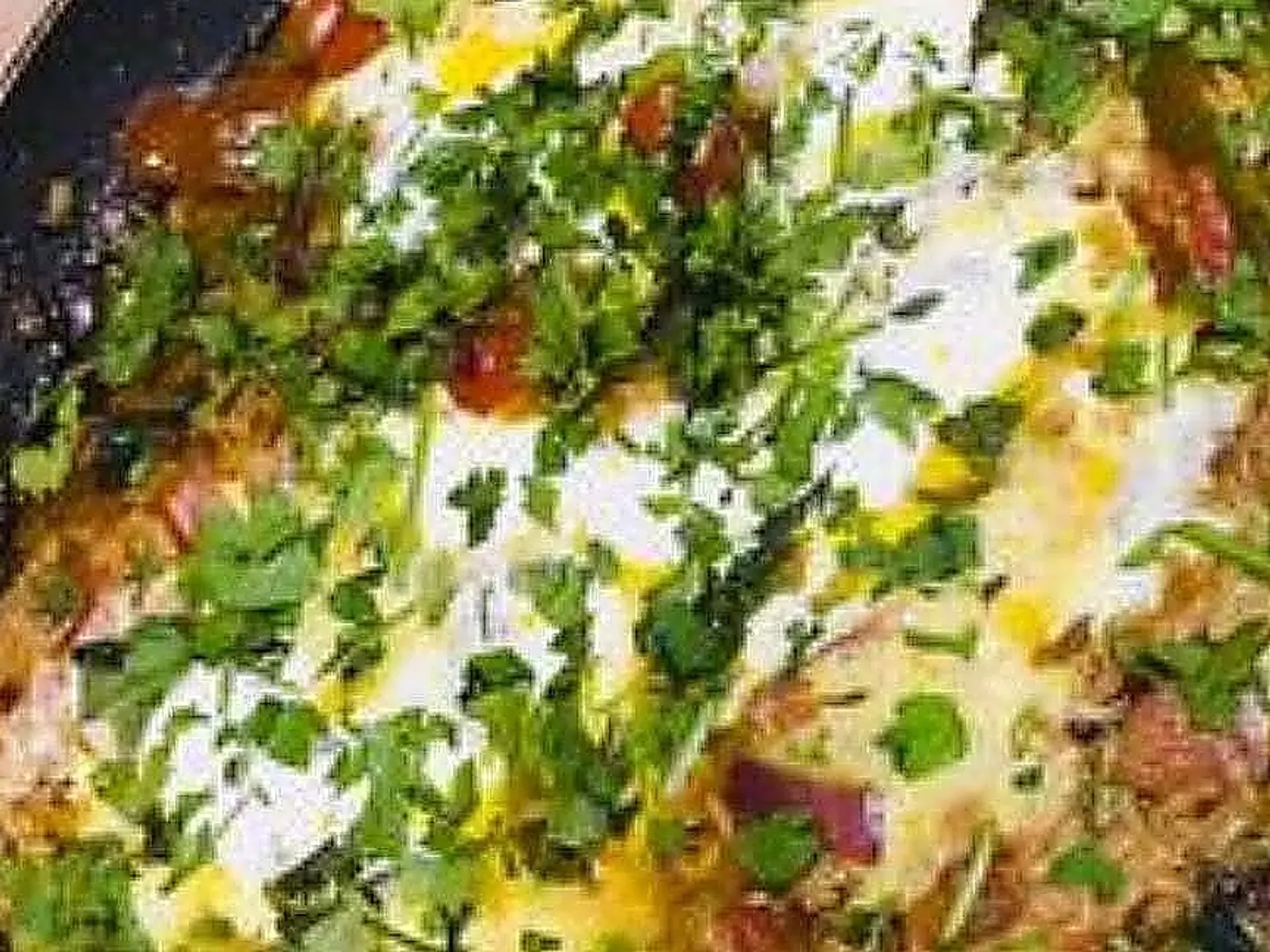 Plat De Hamsa Au Thon Et Fromage Liquide