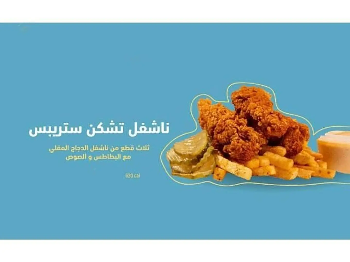 ناشفل تشكن ستريبس