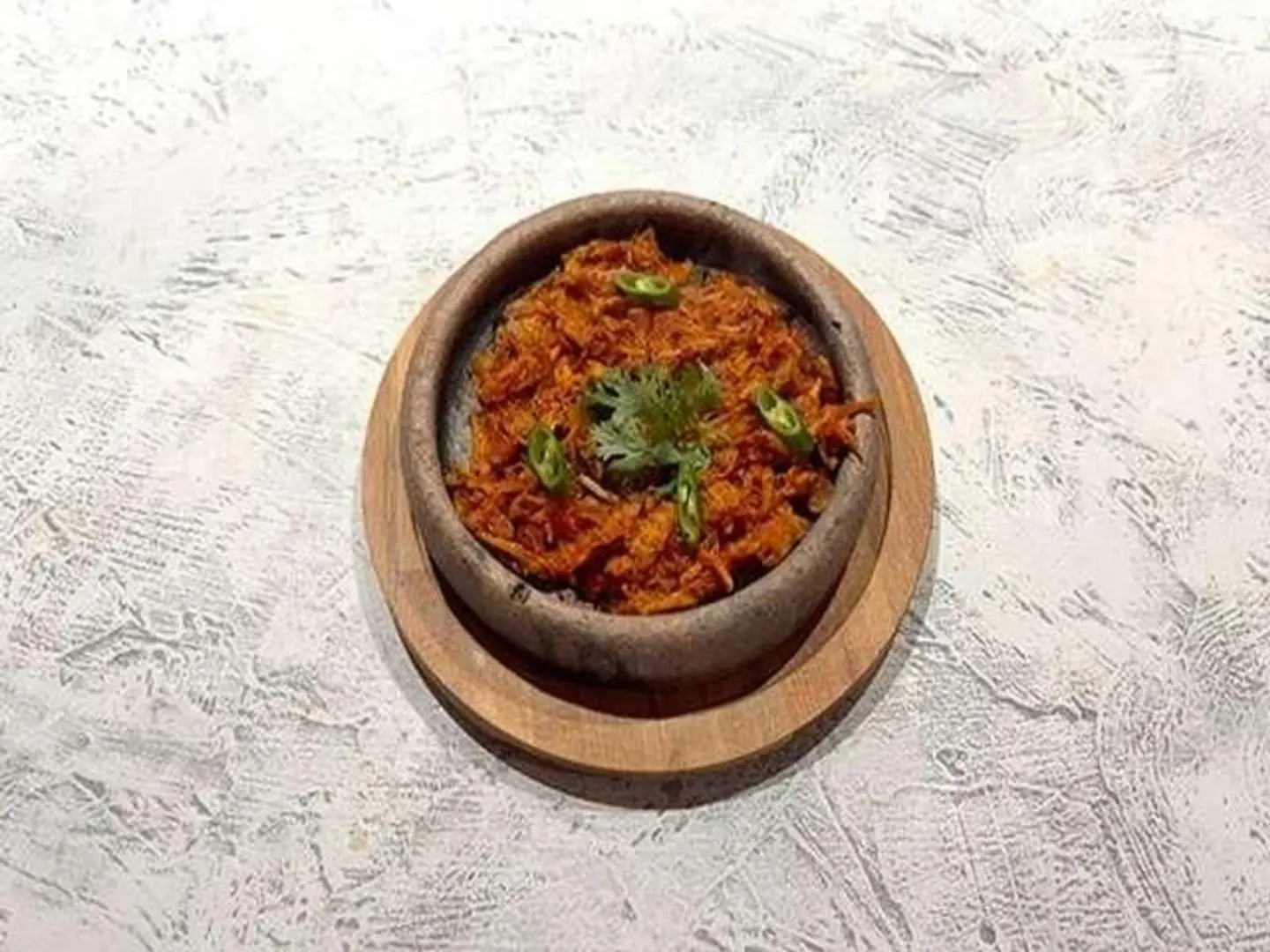 Dry Red Knot Platter