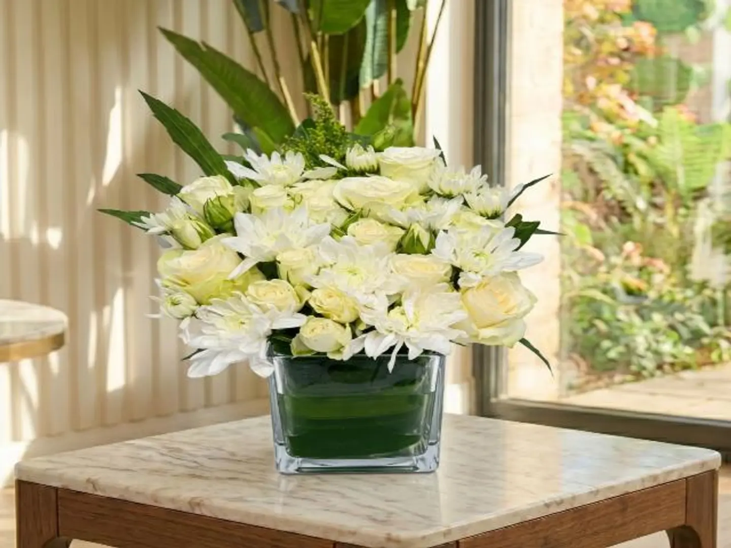 A Vase Of White Whispers