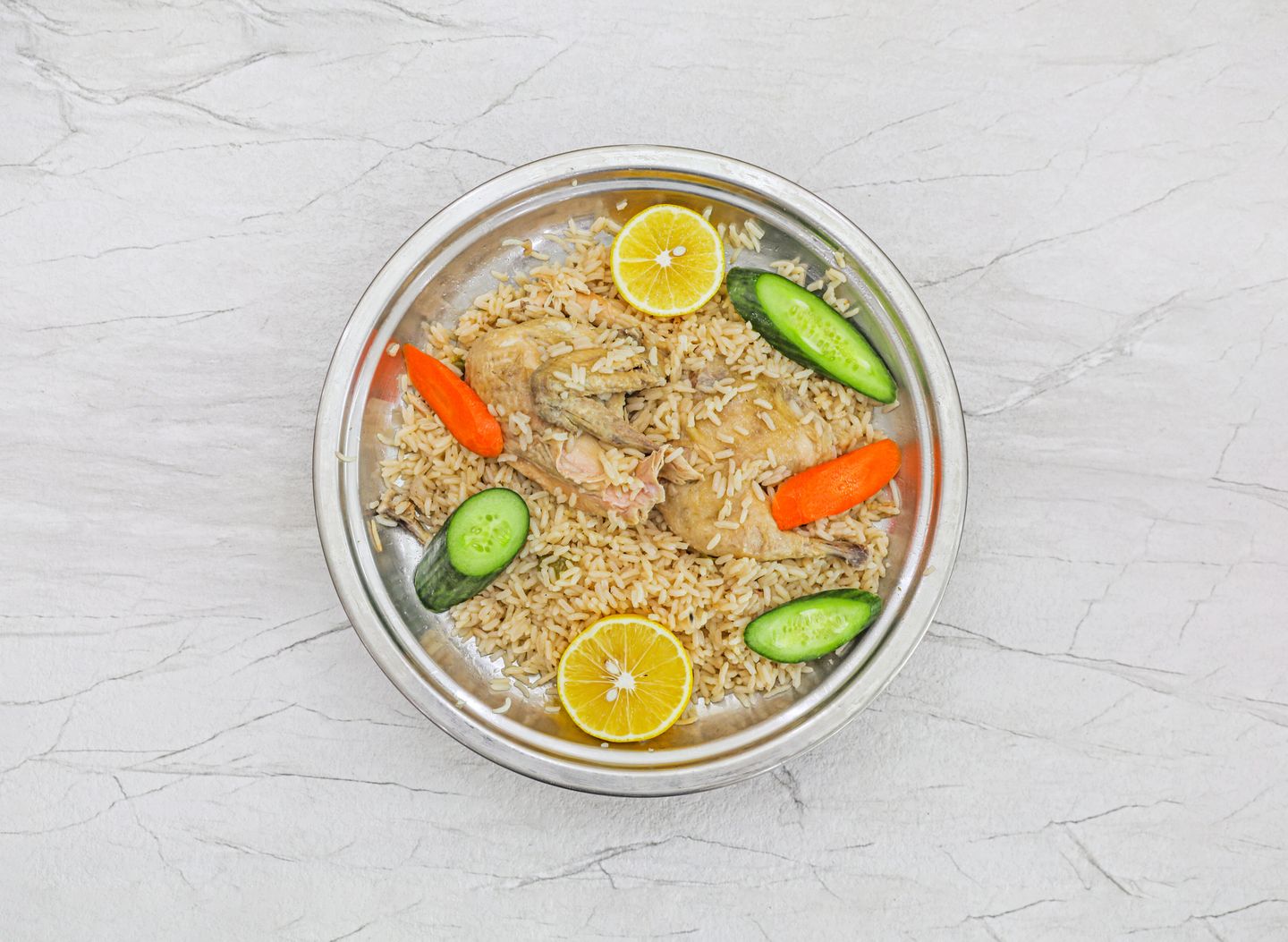 مضغوط دجاج  رز ابو دمعة