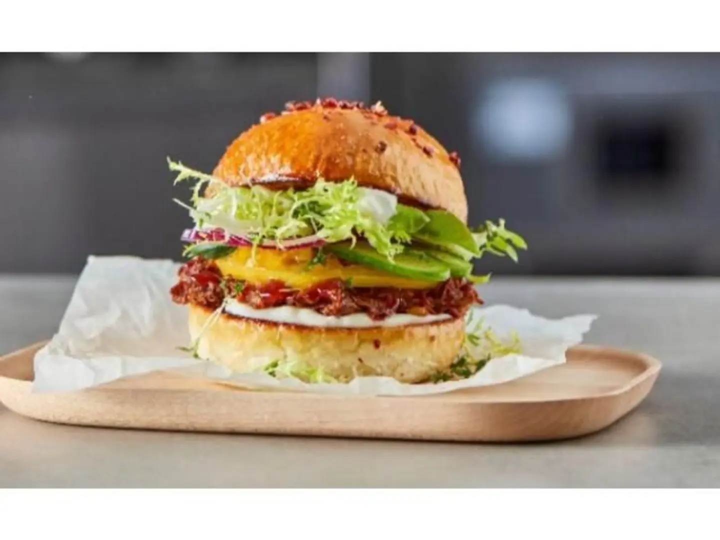 Smoky Bbq Beef Burger
