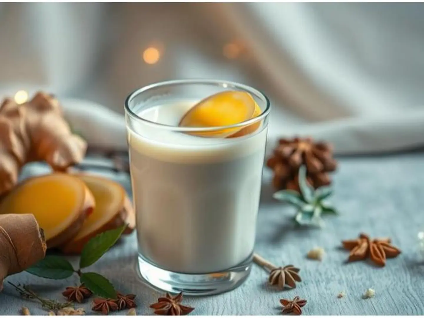 حليب زنجبيل