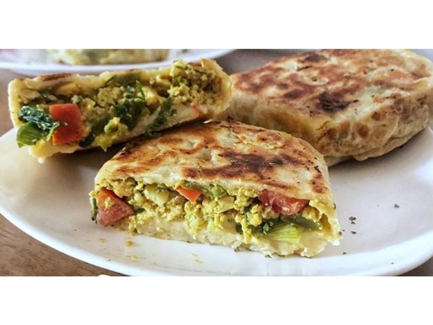مطبق خضار بيض