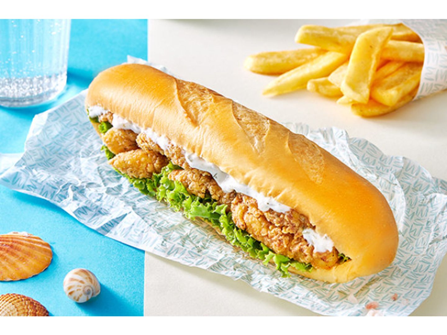 Fried Fish Fillet Sandwich