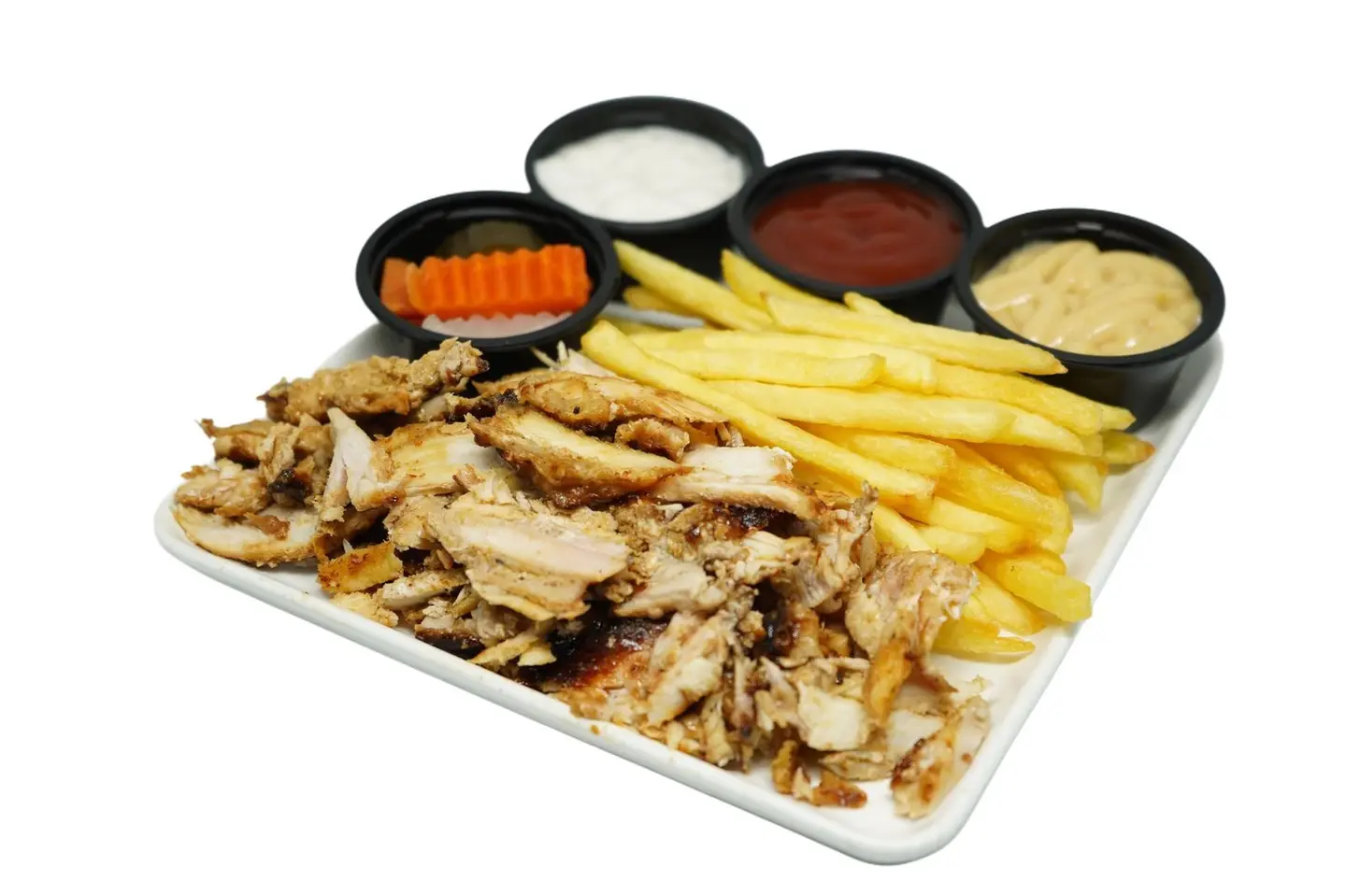 صحن شاورما ماريا دجاج