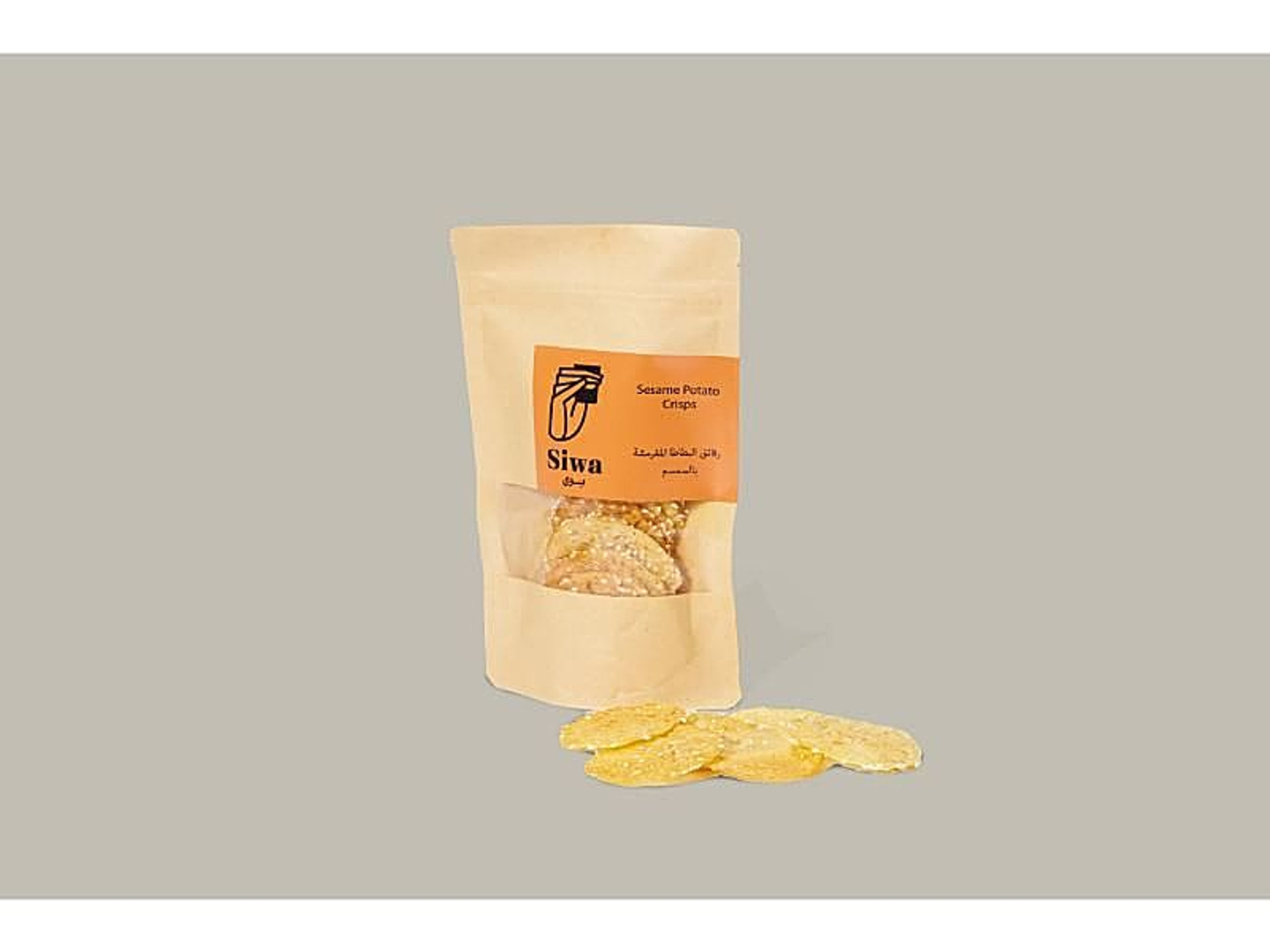 Sesame Potato Crisps