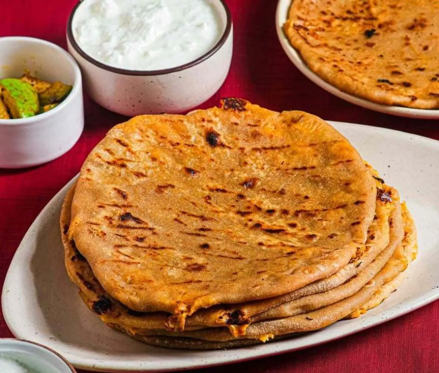 Chicken And Cheese Paratha