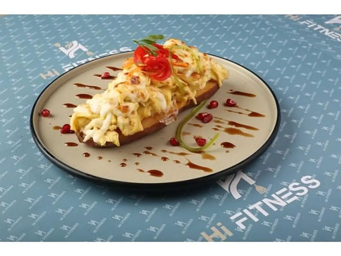 بيض مع بطاطا حلوة