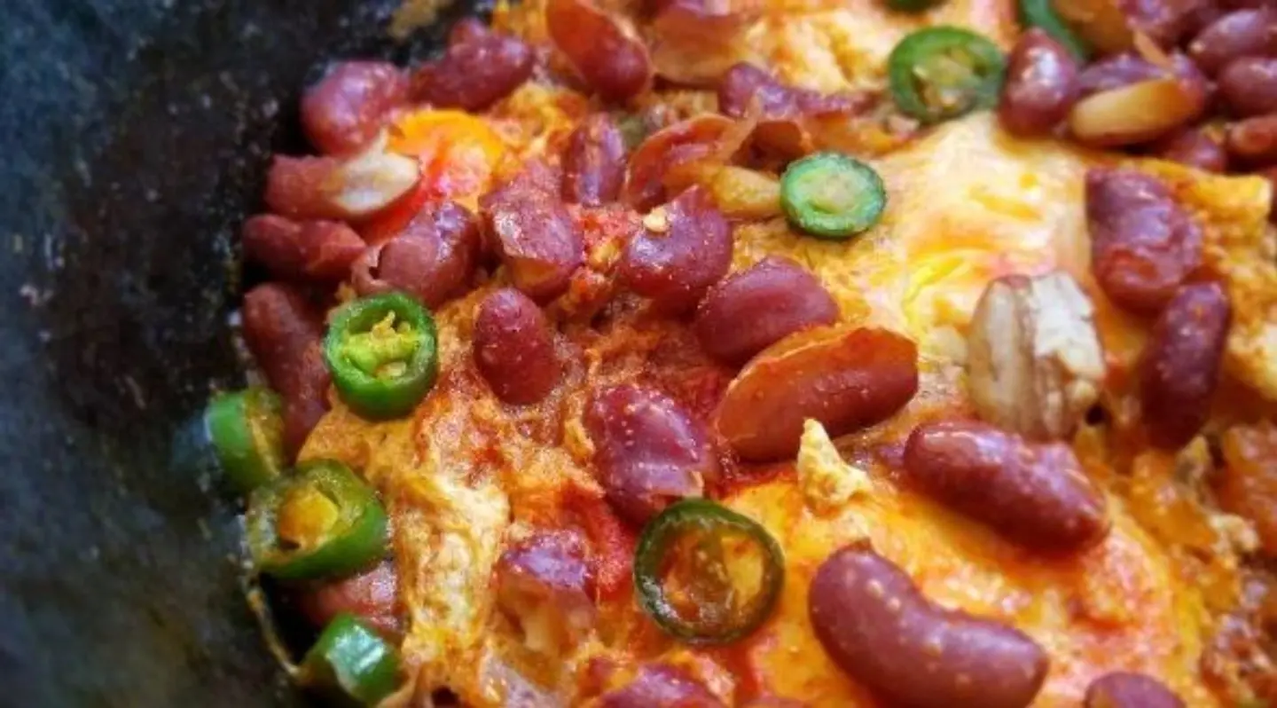 Red Beans With Eggs