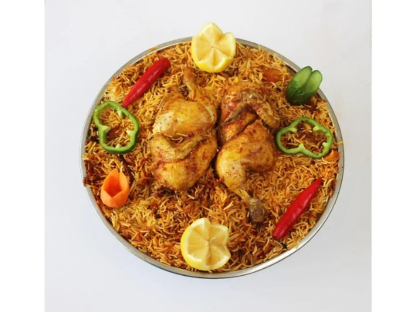 حبة دجاج كاملة مضغوط اأرز مزة