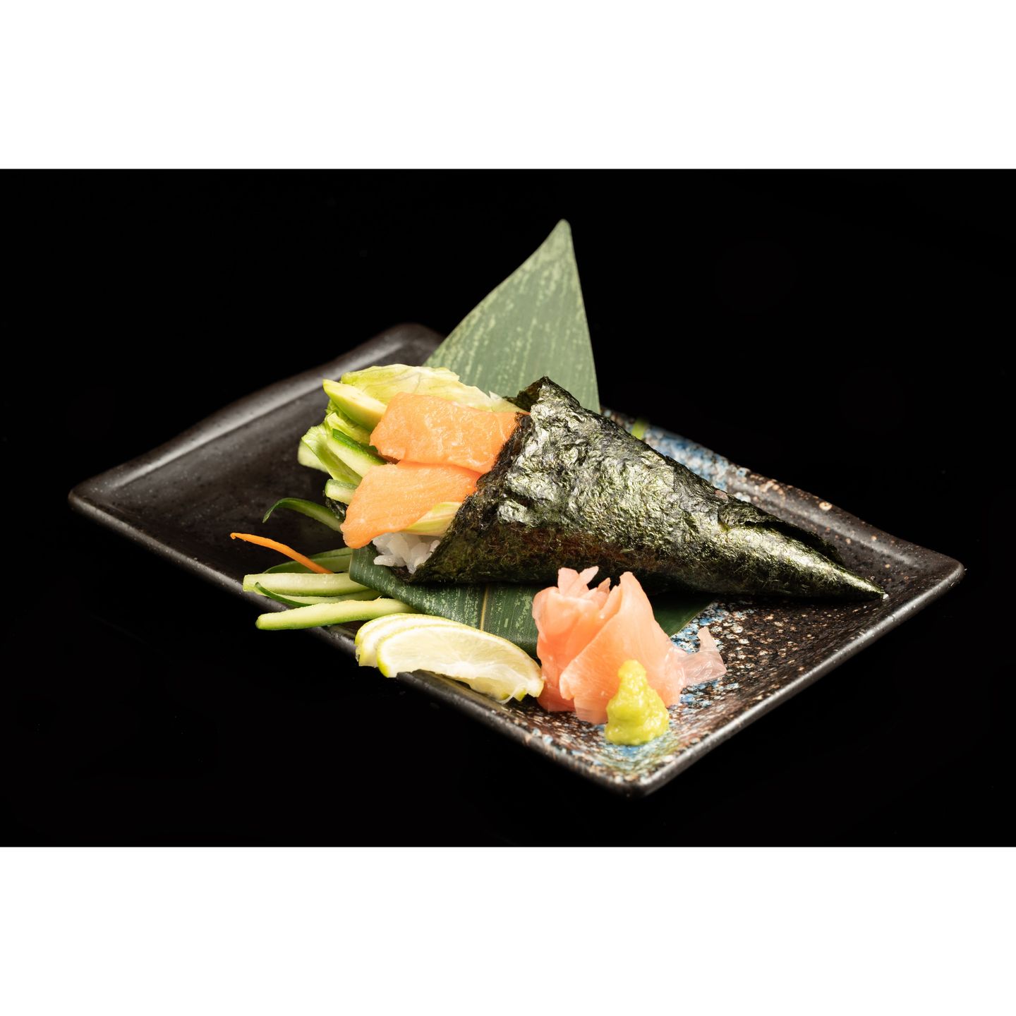 Salmon Hand Roll Sushi 1 Piece