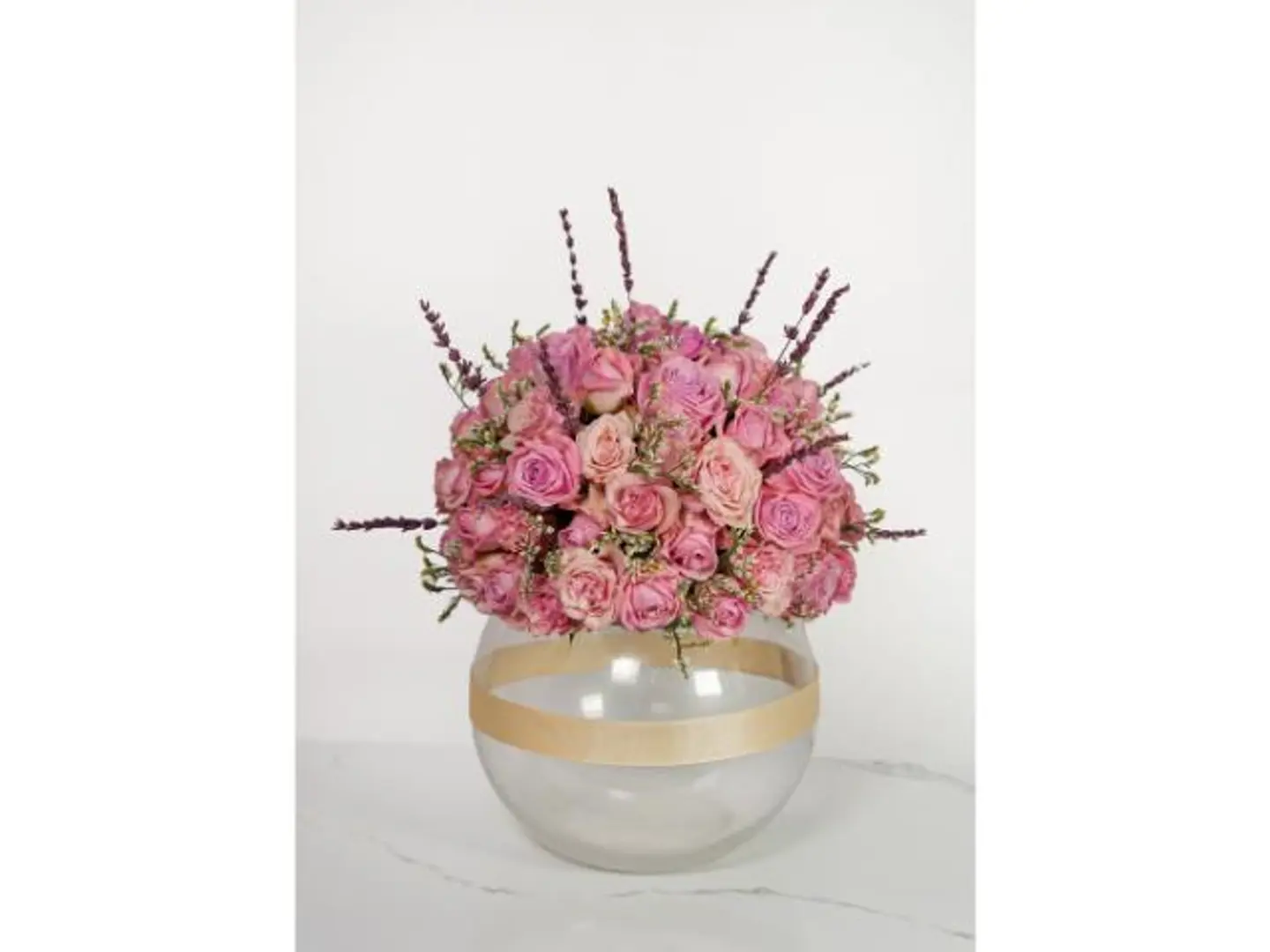 فازة لمسة وردية