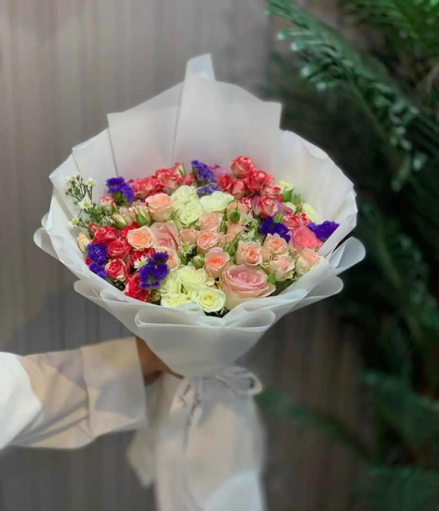 بوكيه ورد خزامى 21