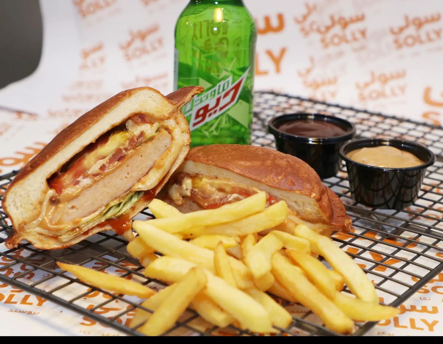 Chicken Ufo Burger Meal