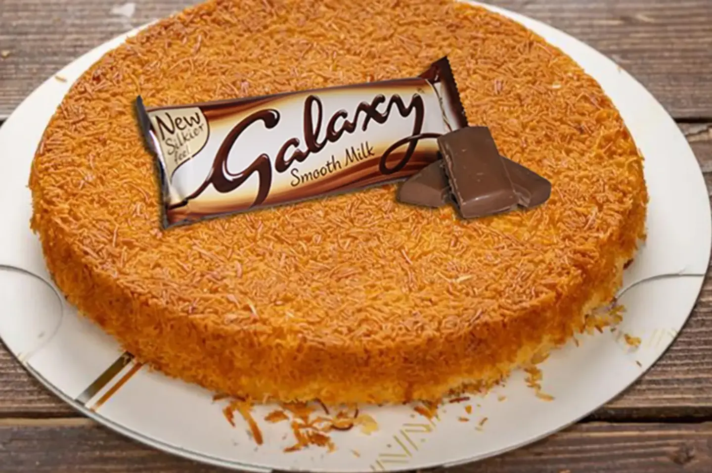 Kunafa With Galaxy
