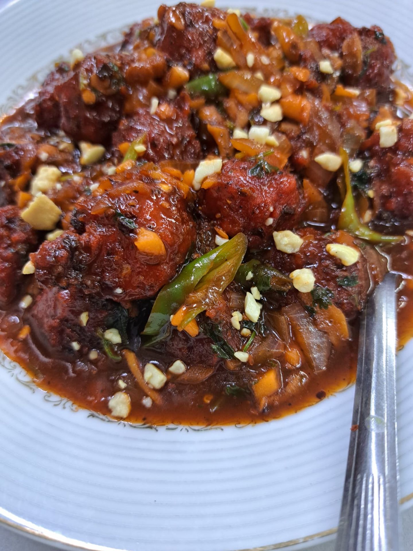 Wet Vegetables Manchurian