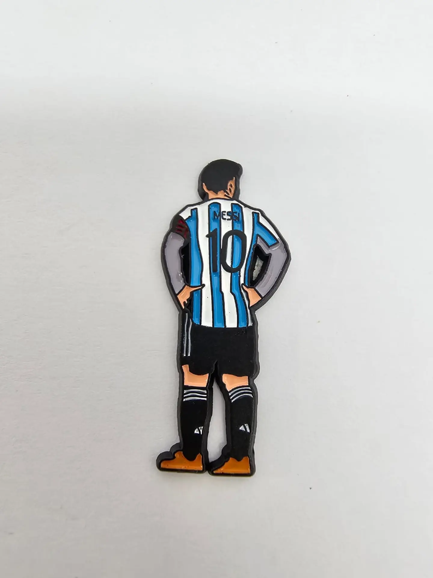 Metal Mobile Phone Sticker Player Messi 0294