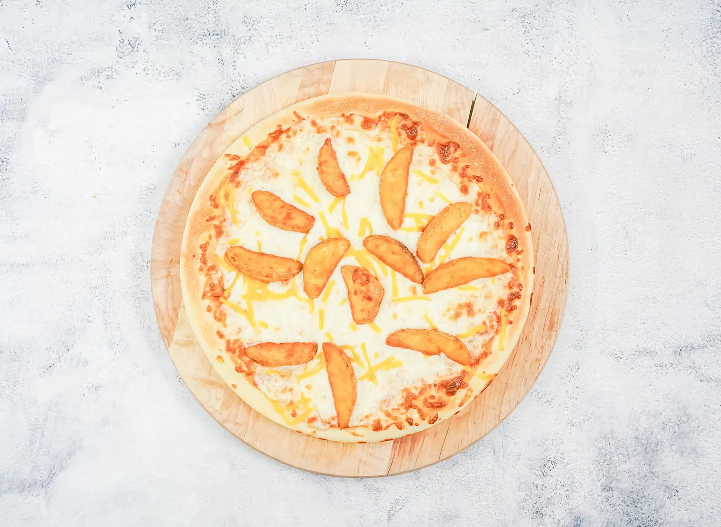 بيتزا بطاطا ودجز