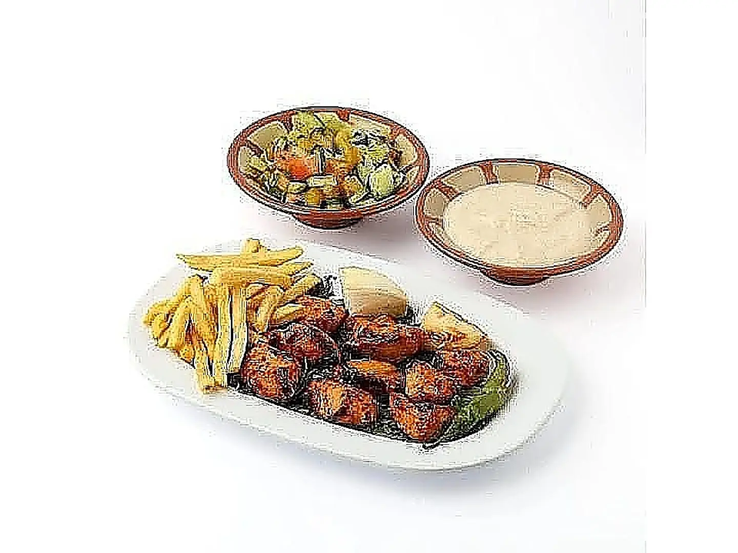 نص مشكل دجاج