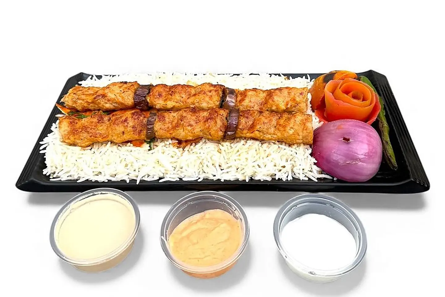 مبشور دجاج مع الرز