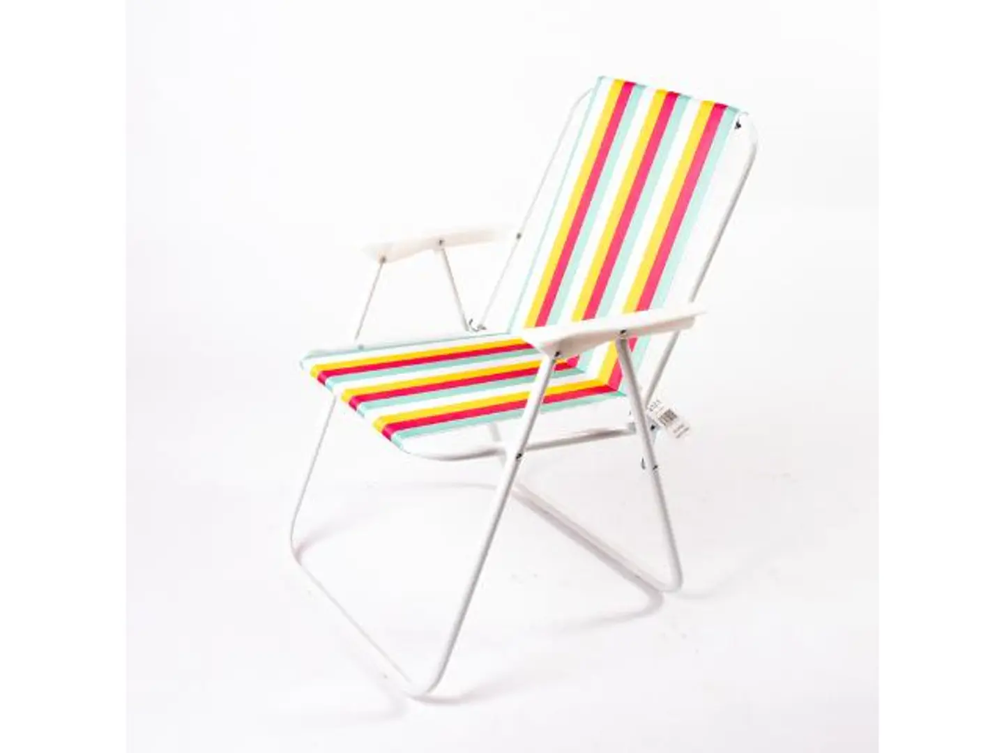 Kaza Leisure Chair Stripe Yellow قطعة\Pcs
