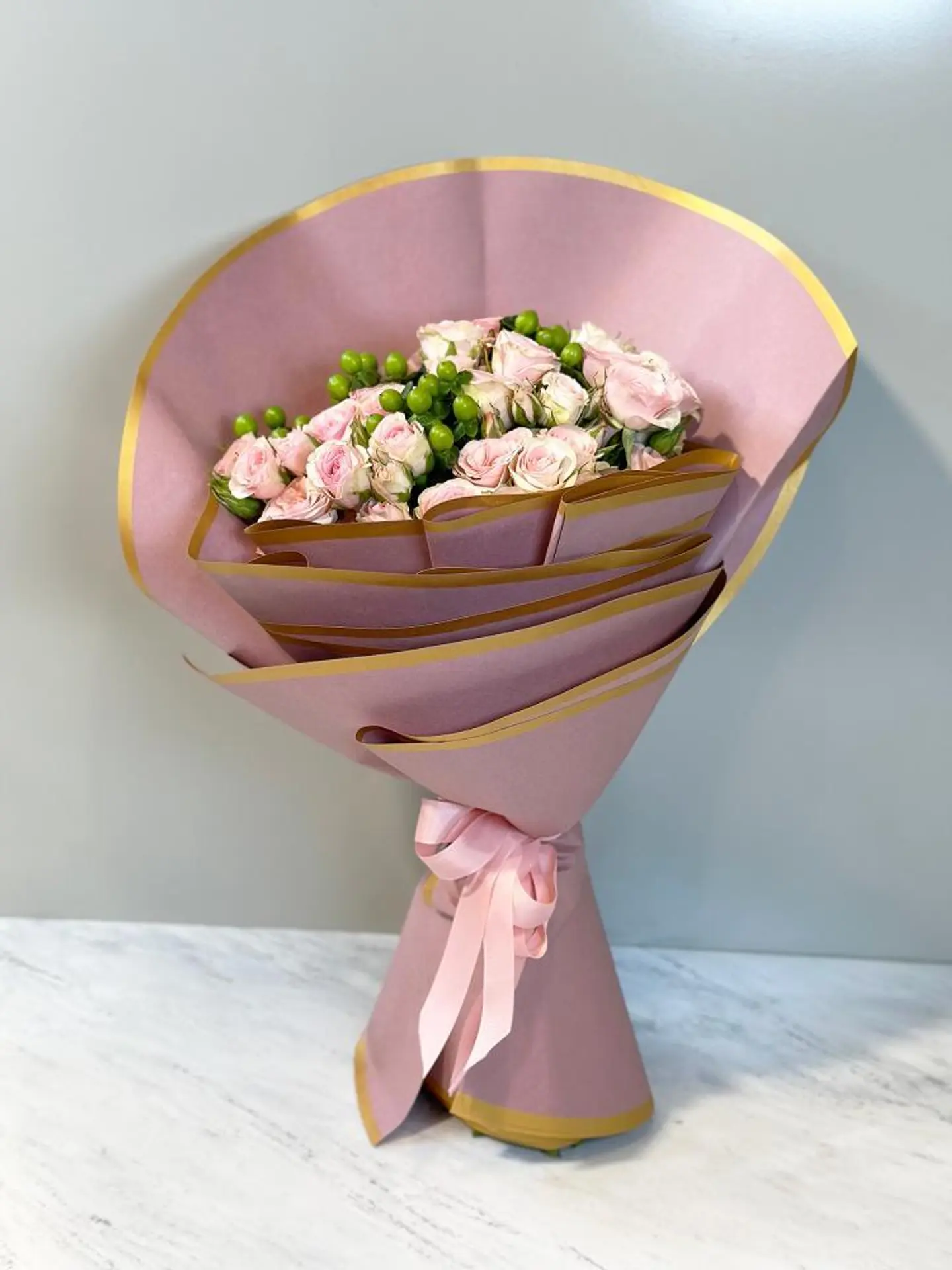 بوكيه بيبي روز بورد وردي